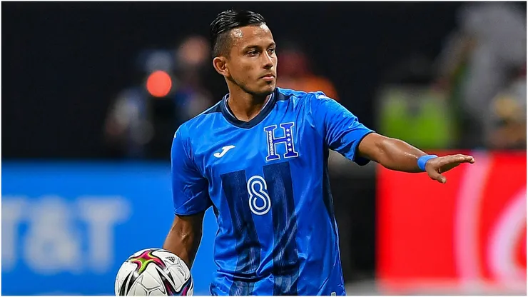 Honduras midfielder Edwin Rodriguez