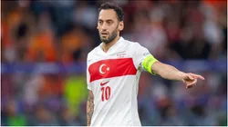 Hakan Calhanoglu of Turkey