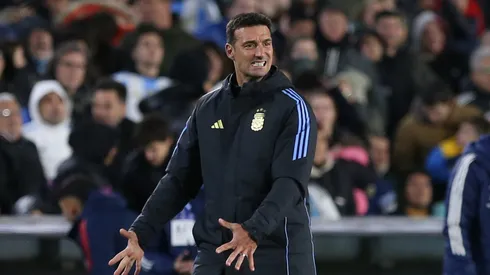 Lionel Scaloni during Argentina-Chile match for 2026 World Cup Qualifiers
