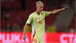 Dani Olmo of Spain
