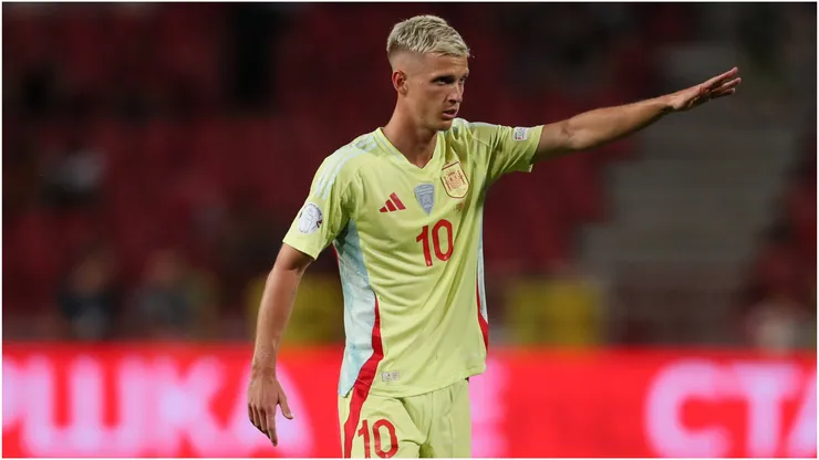Dani Olmo of Spain