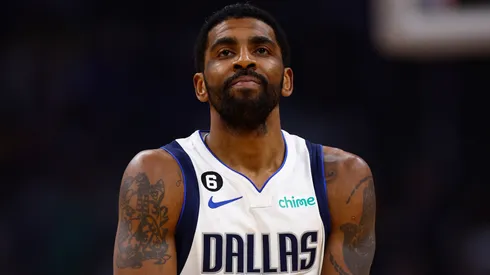 Kyrie Irving #2 of the Dallas Mavericks