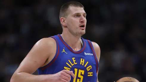 Nikola Jokic of Denver Nuggets in action