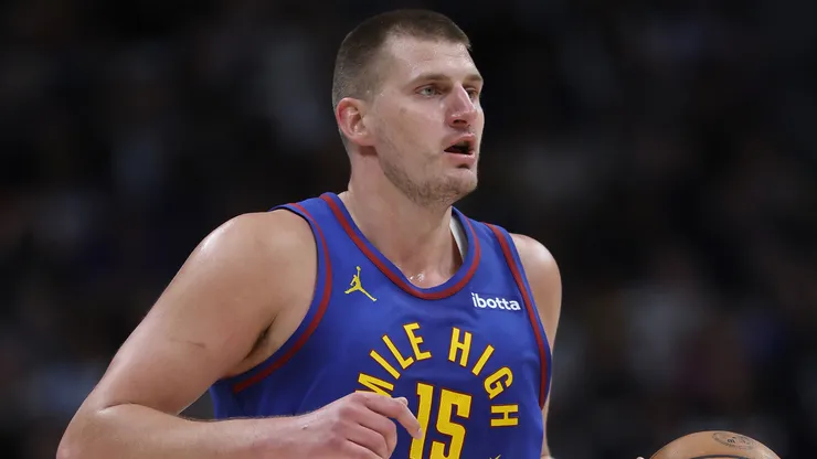 Nikola Jokic of Denver Nuggets in action