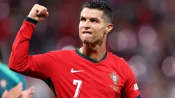 Cristiano Ronaldo of Portugal acknowledges the fans as he celebrates victory after the UEFA EURO 2024 group stage match between Portugal and Czechia at Football Stadium Leipzig on June 18, 2024 in Leipzig,