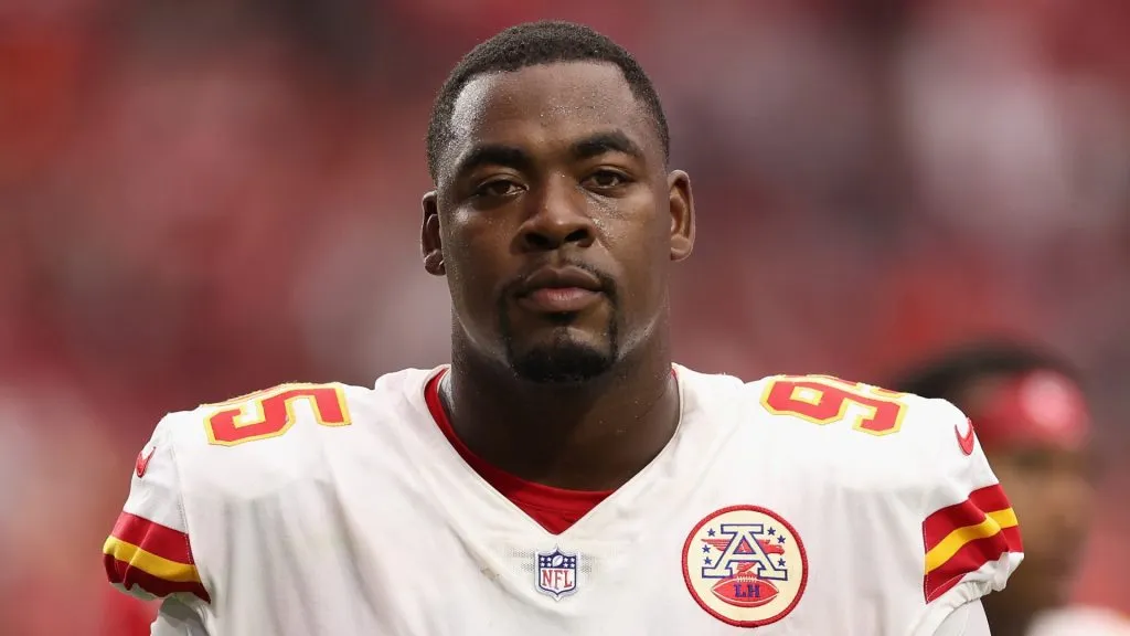 Chris Jones defensive tackle of the Kansas City Chiefs