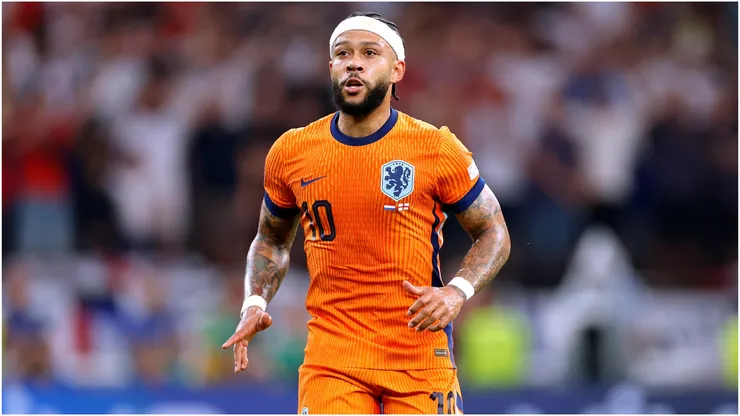 Memphis Depay of Netherlands