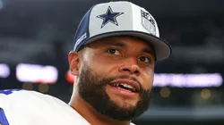 Dak Prescott quarterback of the Dallas Cowboys
