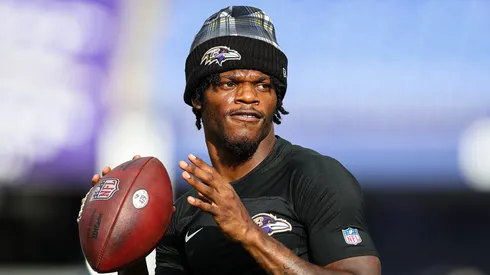 Lamar Jackson, quarterback of the Baltimore Ravens
