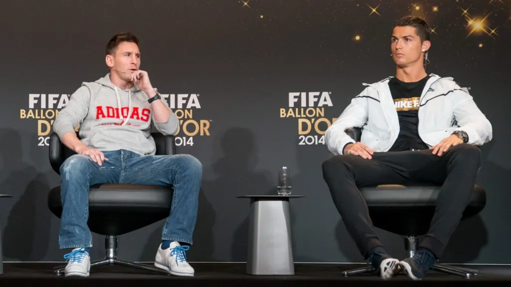 Cristiano Ronaldo and Lionel Messi