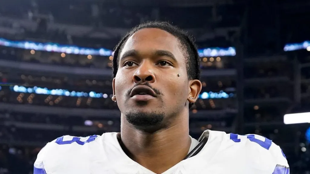 Rico Dowdle running back of the Dallas Cowboys