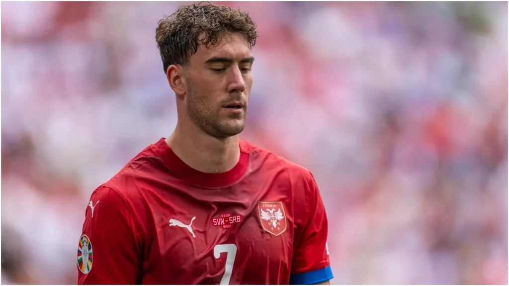 Dusan Vlahovic of Serbia ā IMAGO / MIS