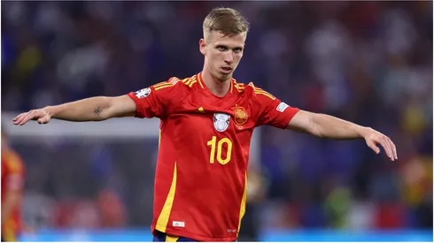 Dani Olmo of Spain