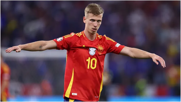 Dani Olmo of Spain