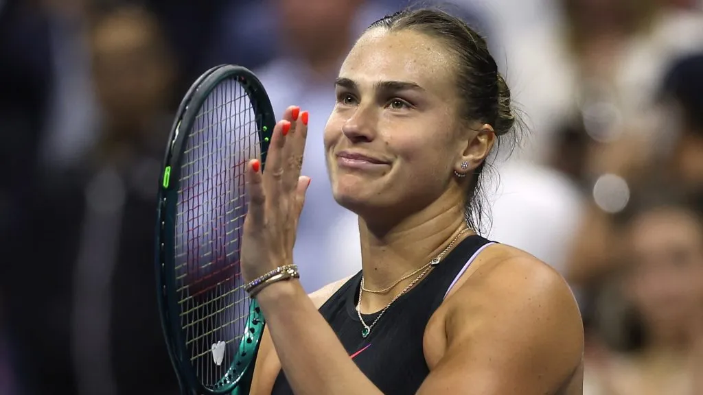aryna sabalenka smiles