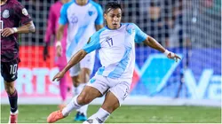 Guatemala forward Luis Martinez