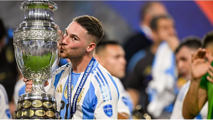 Alexis Mac Allister with Argentina