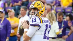 LSU quarterback Garrett Nussmeier