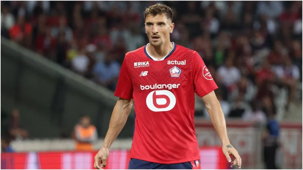 Thomas Meunier of Lille ā IMAGO / PanoramiC