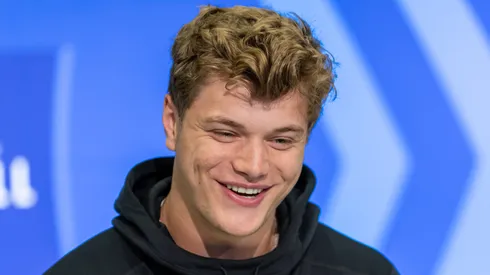 J.J. McCarthy quarterback of the Minnesota Vikings