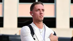 Carson Beck at Darrell K Royal-Texas Memorial Stadium on October 19, 2024 in Austin, Texas.