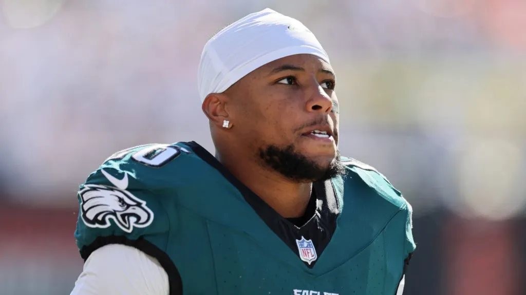 Saquon Barkley, running back of the Philadelphia Eagles