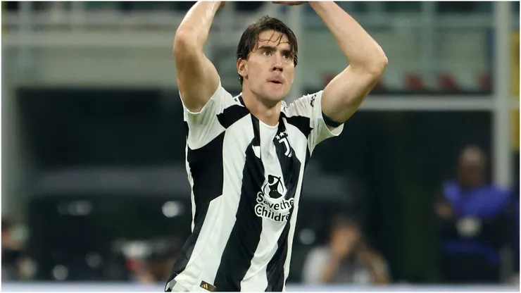 Dusan Vlahovic of Juventus