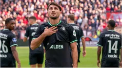 Feyenoord player Julian Carranza