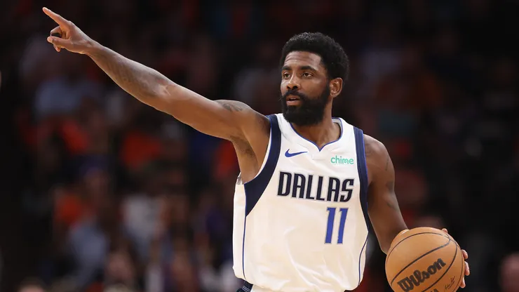 Kyrie Irving #11 of the Dallas Mavericks.
