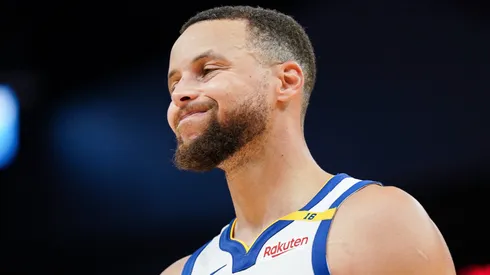 Stephen Curry #30 of the Golden State Warriors grimaces on the court between plays in the fourth quarter against the Los Angeles Clippers at Chase Center on October 27, 2024 in San Francisco, California. Stephen Curry #30 of the Golden State Warriors grimaces on the court between plays in the fourth quarter against the Los Angeles Clippers at Chase Center on October 27, 2024 in San Francisco, California.