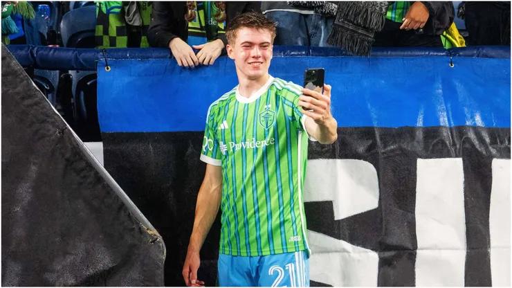 Seattle Sounders FC midfielder Reed Baker-Whiting