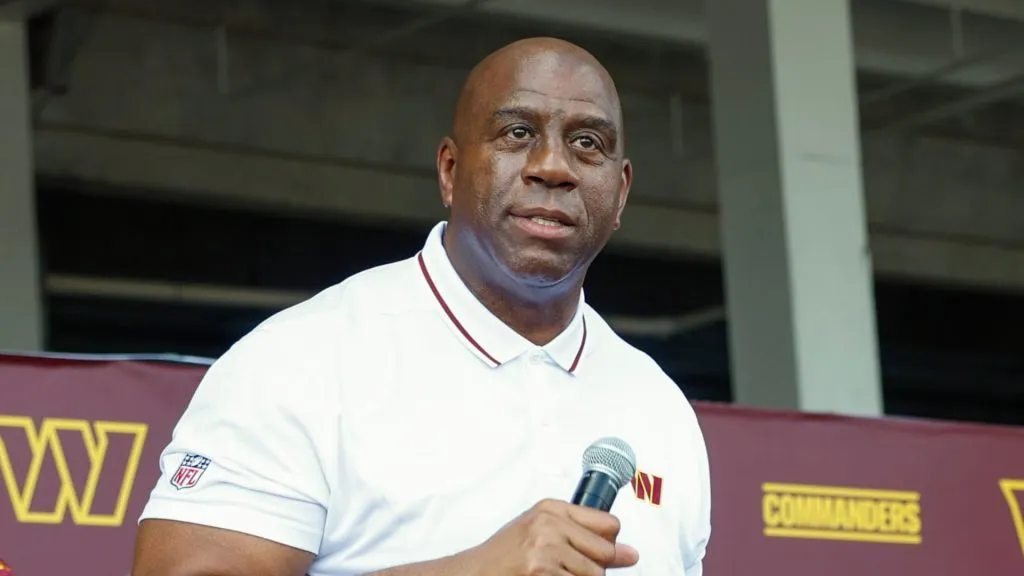 Magic Johnson speaking