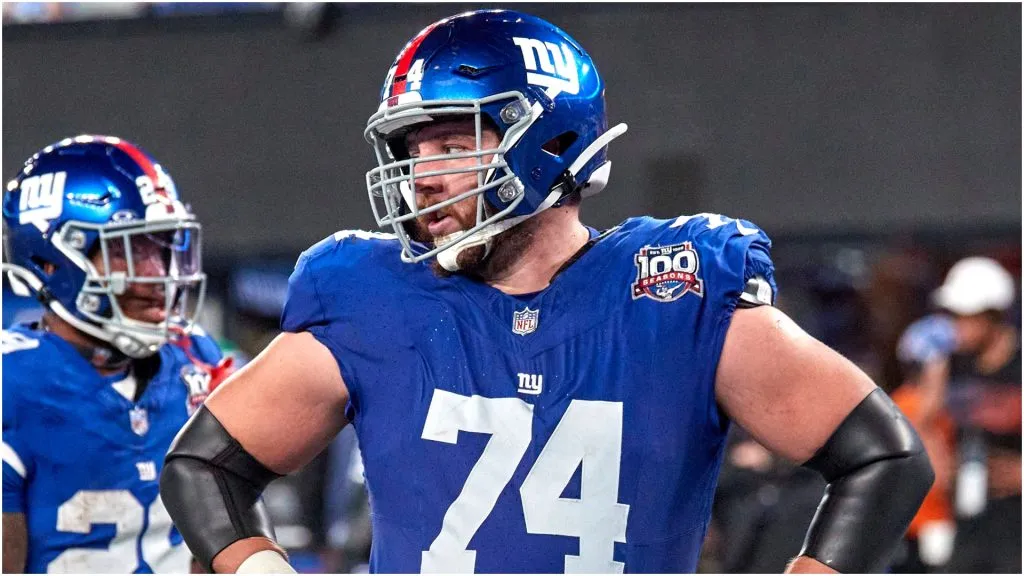 New York Giants guard Greg Van Roten – IMAGO / Newscom World