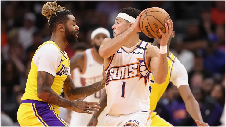 Devin Booker of the Phoenix Suns.