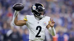 Justin Fields quarterback of the Pittsburgh Steelers