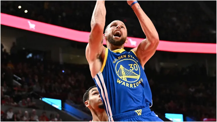 Stephen Curry of the Golden State Warriors