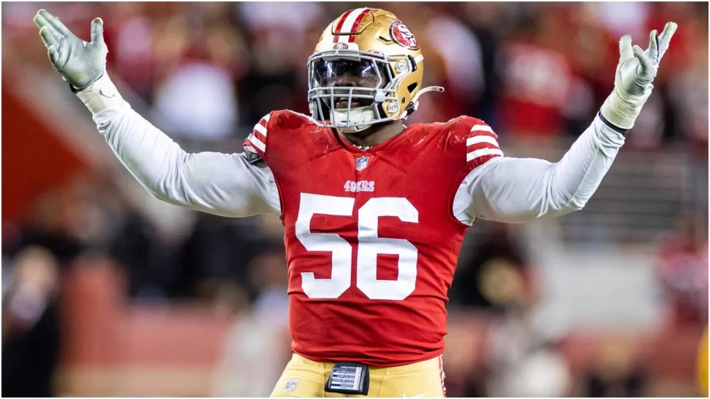 San Francisco 49ers defensive end Samson Ebukam – IMAGO / Icon Sportswire