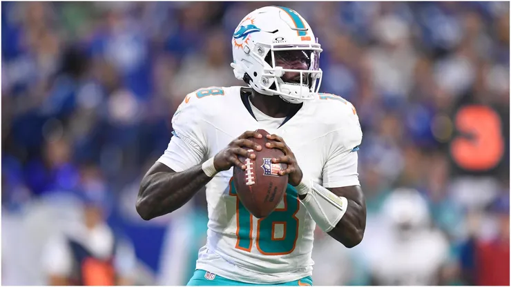 Miami Dolphins Quarterback Tyler Huntley