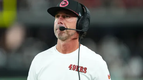 Head coach Kyle Shanahan of the San Francisco 49ers.