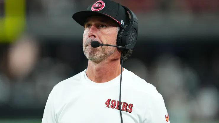 Head coach Kyle Shanahan of the San Francisco 49ers.