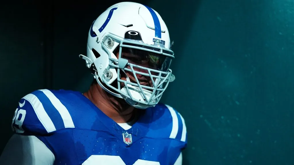 DeForest Buckner of the Indianapolis Colts (Photo by Mitchell Leff/Getty Images)