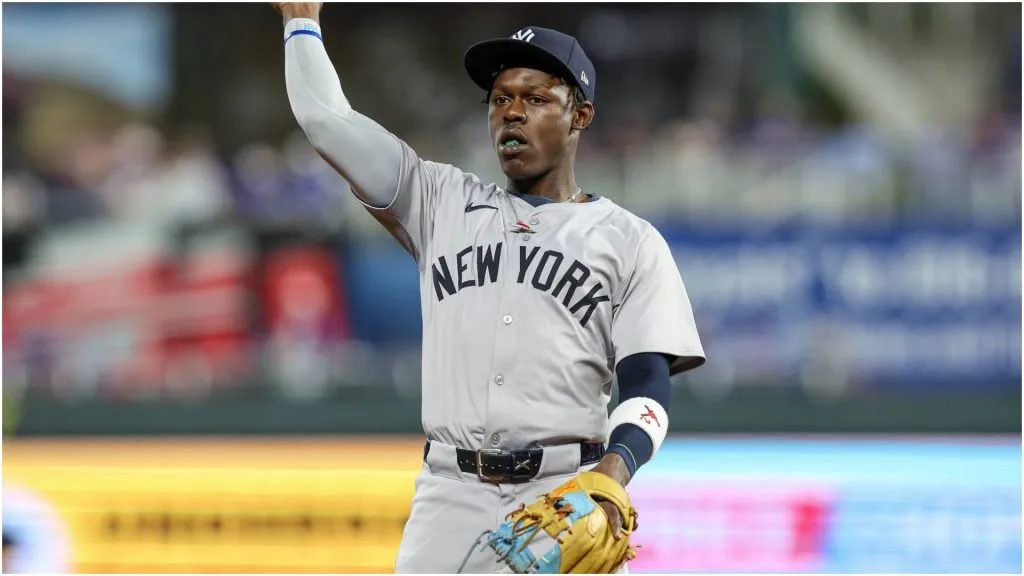 New York Yankees third baseman Jazz Chisholm Jr. – IMAGO / Newscom World
