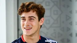 Franco Colapinto of Argentina and Williams looks on in the Paddock during previews ahead of the F1 Grand Prix of Azerbaijan