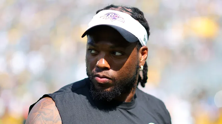 Derrick Henry, running back of the Baltimore Ravens