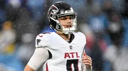 Desmond RIdder, new quarterback of the Las Vegas Raiders