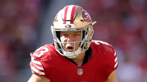 Christian McCaffrey, running back of the San Francisco 49ers