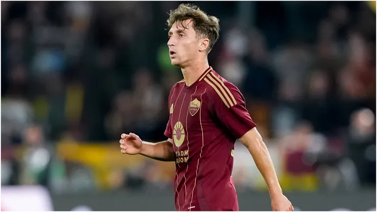 Tommaso Baldanzi of AS Roma
