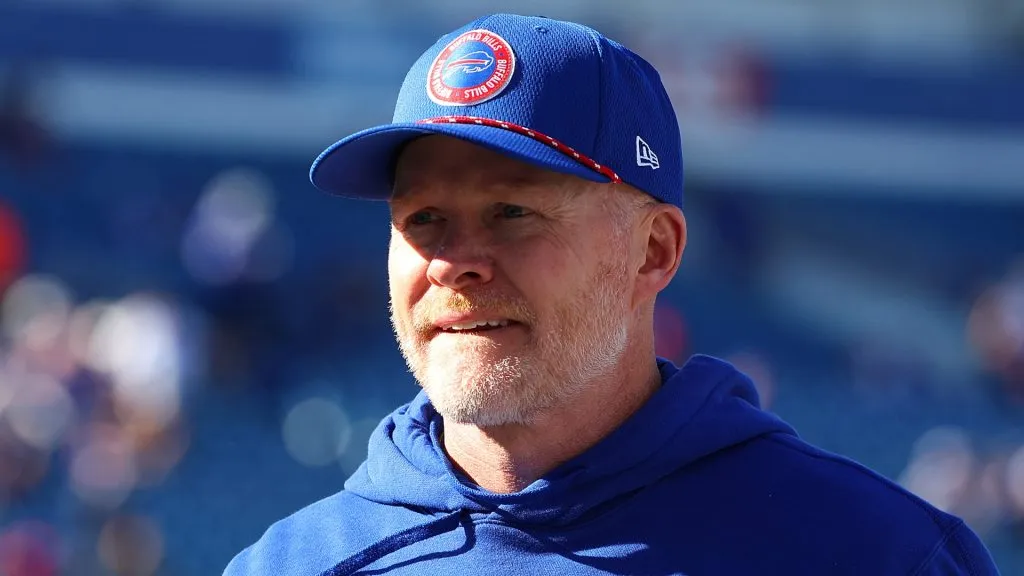 Buffalo Bills head coach Sean McDermott.