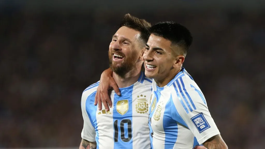 lionel messi and thiago almada