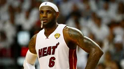 LeBron James won his first NBA title with the Miami Heat in 2012.